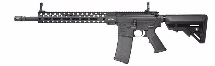 AR-15 style M4 carbine with tactical rail system