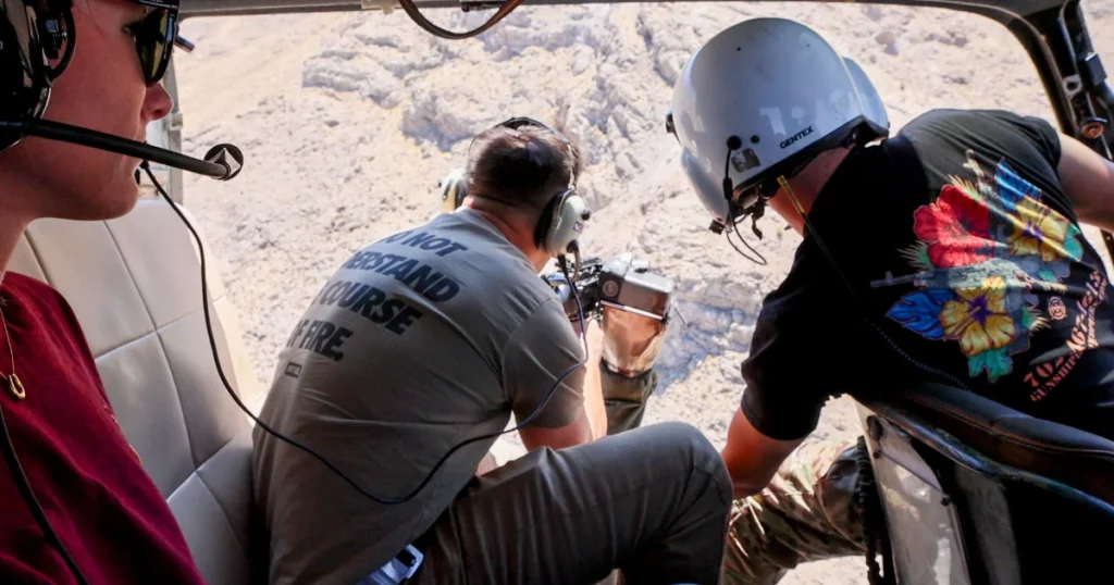 Battle Buddy Package Las Vegas at Gunship Helicopters