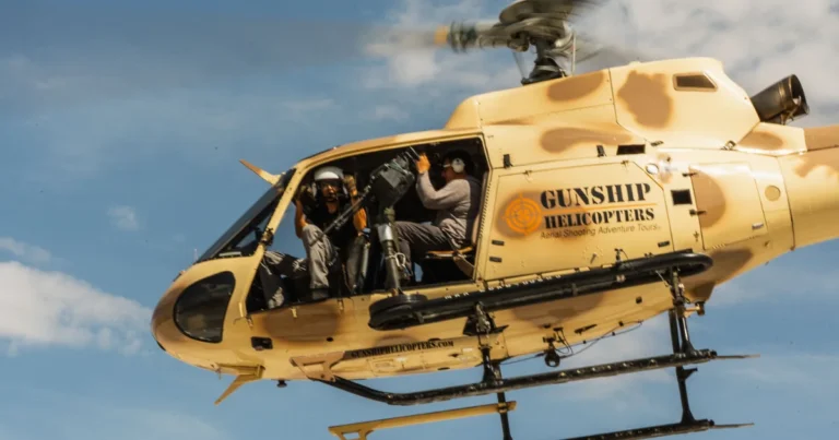bucket list adventures at Gunship Helicopters
