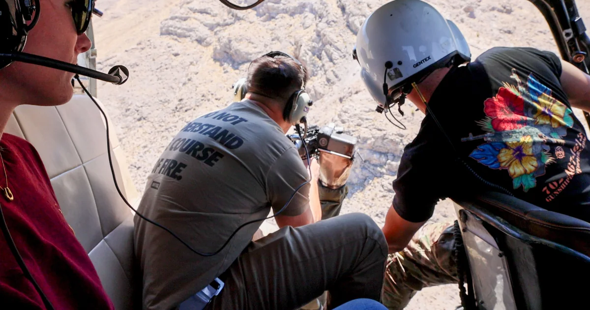 best things to do in Las Vegas at Gunship Helicopters