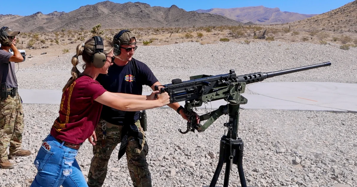 guided helicopter shooting experience at Gunship Helicopters